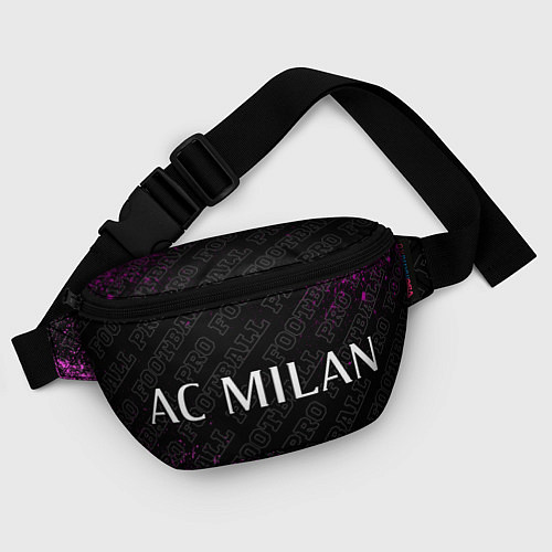 Поясная сумка AC Milan pro football по-горизонтали / 3D-принт – фото 4