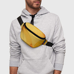 Поясная сумка Желтая краска, цвет: 3D-принт — фото 2