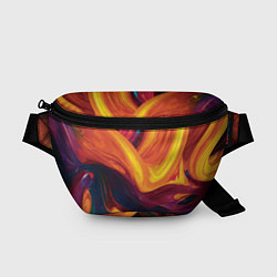 Поясная сумка Цветная абстракция colorful, цвет: 3D-принт