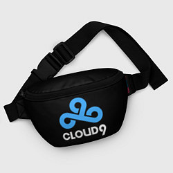 Поясная сумка Cloud9 - esports logo, цвет: 3D-принт — фото 2