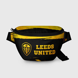 Поясная сумка Leeds United - gold gradient по-горизонтали