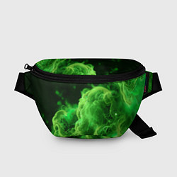 Поясная сумка Зелёный густой дым - inferno green