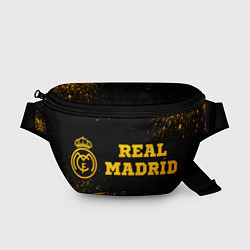 Поясная сумка Real Madrid - gold gradient по-горизонтали