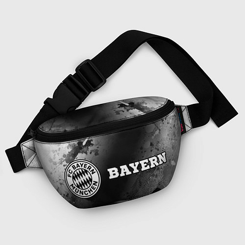 Поясная сумка Bayern sport на темном фоне по-горизонтали / 3D-принт – фото 4