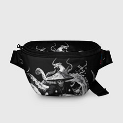 Поясная сумка Воин призрак-самурай и монстр со щупальцами, цвет: 3D-принт
