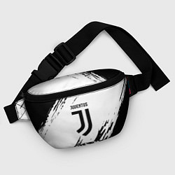 Поясная сумка Juventus краски, цвет: 3D-принт — фото 2