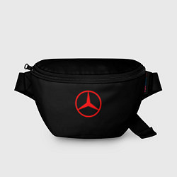 Поясная сумка Mercedes logo red