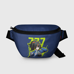Поясная сумка Zhu Yuan - Zenless Zone Zero, цвет: 3D-принт