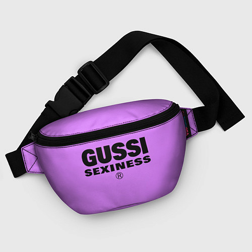 Поясная сумка Гусси сиреневый - сексуальность / 3D-принт – фото 4