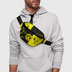 Поясная сумка Borussia fc краски, цвет: 3D-принт — фото 2