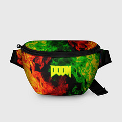 Поясная сумка Doom Eternal fire