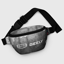 Поясная сумка Geely - grey gradient по-горизонтали, цвет: 3D-принт — фото 2