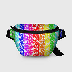 Поясная сумка Marshmello rainbow