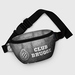 Поясная сумка Club Brugge - grey gradient по-горизонтали, цвет: 3D-принт — фото 2