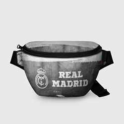 Поясная сумка Real Madrid - grey gradient по-горизонтали, цвет: 3D-принт