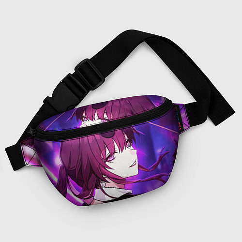 Поясная сумка Honkai Star Rail Kafka violet light / 3D-принт – фото 4