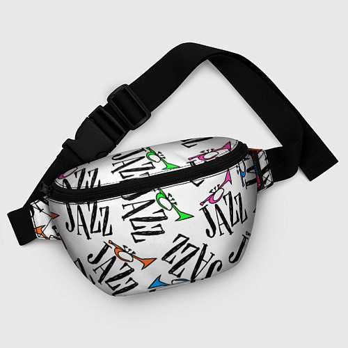 Поясная сумка Just jazz in color / 3D-принт – фото 4