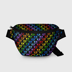 Поясная сумка Marshmello pattern neon