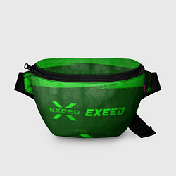 Поясная сумка Exeed - green gradient по-горизонтали, цвет: 3D-принт