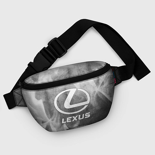 Поясная сумка Lexus - grey gradient / 3D-принт – фото 4