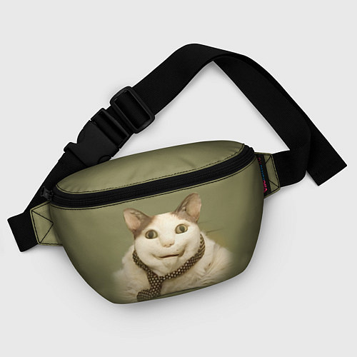 Поясная сумка Бу испугался мем-кот / 3D-принт – фото 4