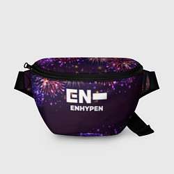 Поясная сумка Праздничный Enhypen, цвет: 3D-принт