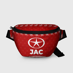 Поясная сумка Новогодний JAC с оленями