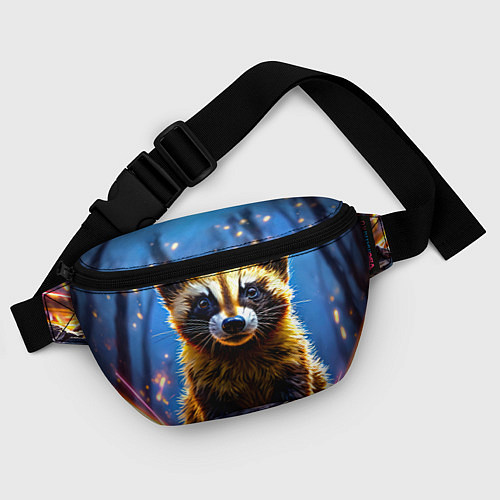 Поясная сумка Росомаха в искрах / 3D-принт – фото 4