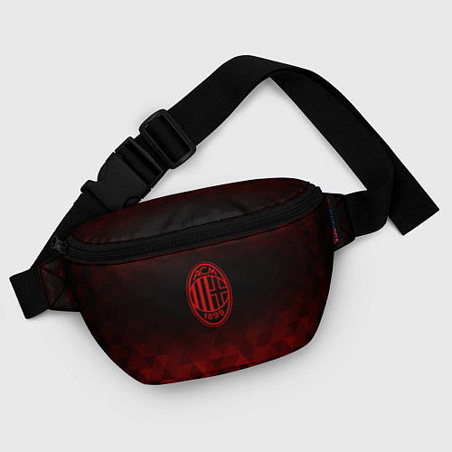 Поясная сумка AC Milan red poly / 3D-принт – фото 4