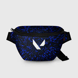 Поясная сумка Valorant blue energy, цвет: 3D-принт