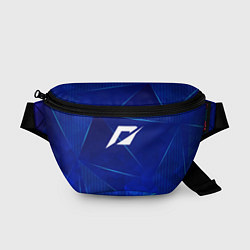 Поясная сумка Need for Speed blue poly, цвет: 3D-принт