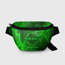 Поясная сумка Nissan - green gradient