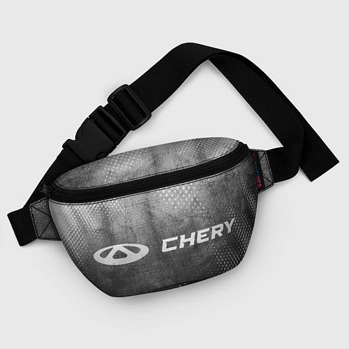 Поясная сумка Chery - grey gradient по-горизонтали / 3D-принт – фото 4