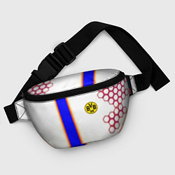 Поясная сумка Borussia geometry sport, цвет: 3D-принт — фото 2