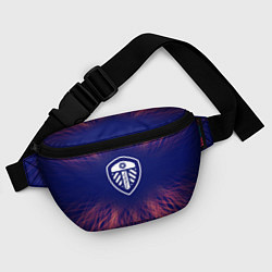 Поясная сумка Leeds United red energy, цвет: 3D-принт — фото 2