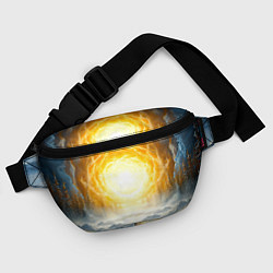 Поясная сумка Шайбы в лесу, цвет: 3D-принт — фото 2
