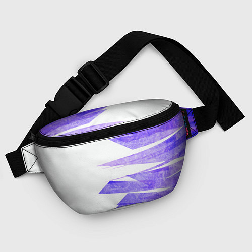Поясная сумка Color white purple / 3D-принт – фото 4