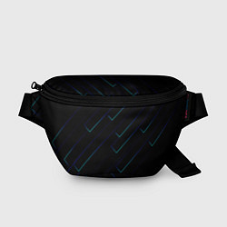 Поясная сумка Color blue black