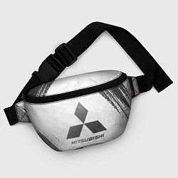Поясная сумка Mitsubishi - white gradient, цвет: 3D-принт — фото 2