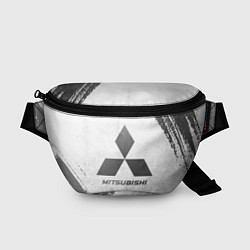 Поясная сумка Mitsubishi - white gradient, цвет: 3D-принт