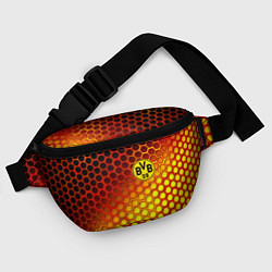Поясная сумка Borussia металлические соты, цвет: 3D-принт — фото 2