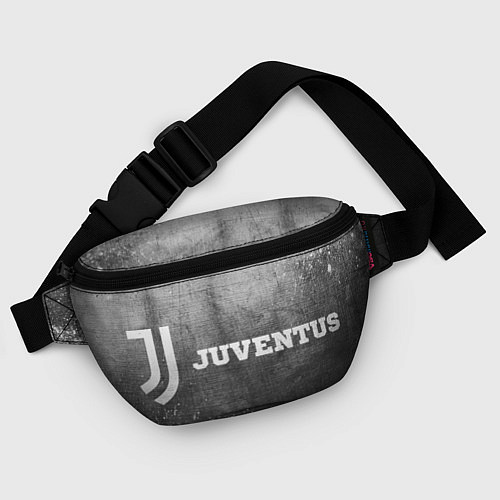 Поясная сумка Juventus - grey gradient по-горизонтали / 3D-принт – фото 4