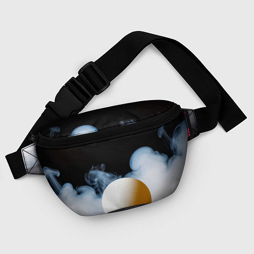 Поясная сумка Мяч для пинг понга в дыму / 3D-принт – фото 4