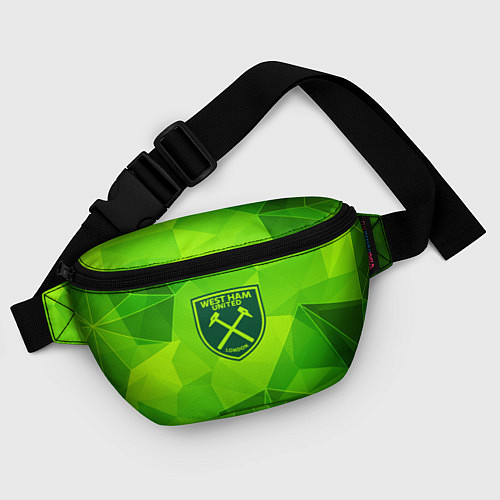 Поясная сумка West Ham green poly / 3D-принт – фото 4