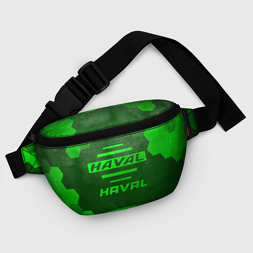 Поясная сумка Haval - green gradient / 3D-принт – фото 4