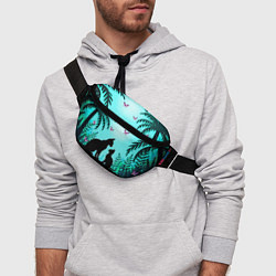 Поясная сумка Мама самая любимая, цвет: 3D-принт — фото 2