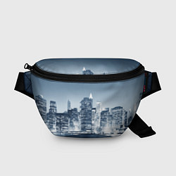 Поясная сумка New York город, цвет: 3D-принт