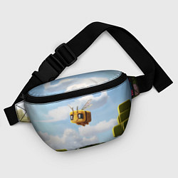Поясная сумка Пчёлка - Minecraft, цвет: 3D-принт — фото 2