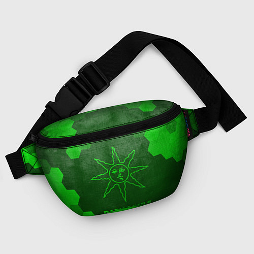 Поясная сумка Dark Souls - green gradient / 3D-принт – фото 4