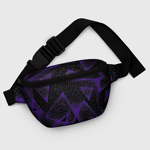 Поясная сумка The triangle is purple / 3D-принт – фото 4